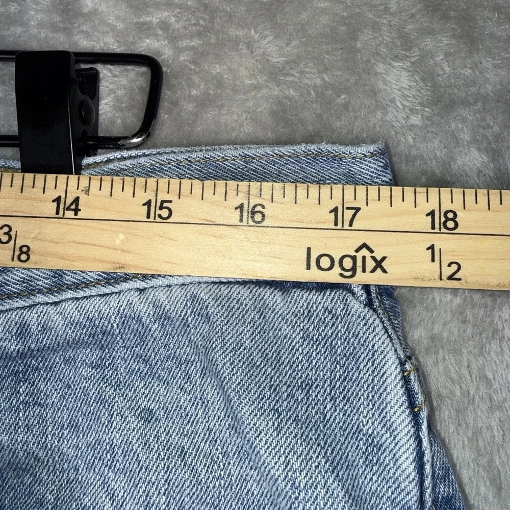 Vintage Levi's 505 Jeans Mens 35x33 Regular Fit Straight Leg 2000s Batwing‎ Y2K